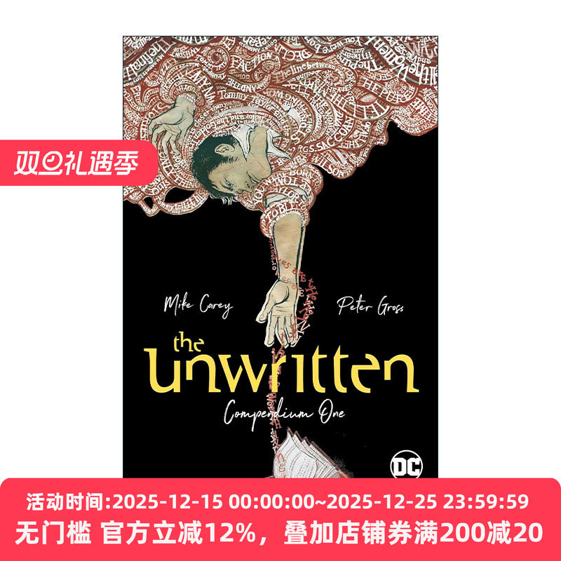 英文原版 The Unwritten Compendium One 未竟之书完全版 汇编合集1 DC漫画 Mike Carey 英文版 进口英语原版书籍