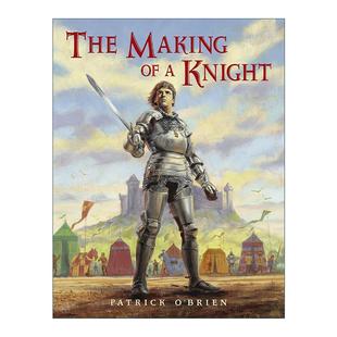 诞生 The 英文版 书籍 英文原版 Brien Knight Making Patrick 儿童历史冒险章节桥梁故事书 骑士 进口英语原版
