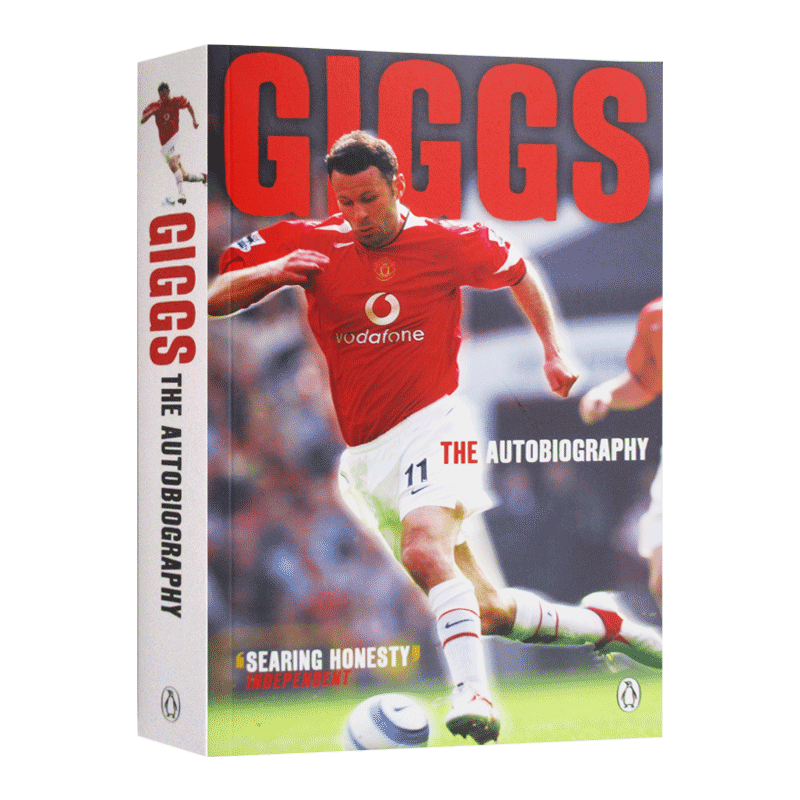 Giggs 吉格斯传记 曼联球星 英文原版人物传记读物 进口英语书籍