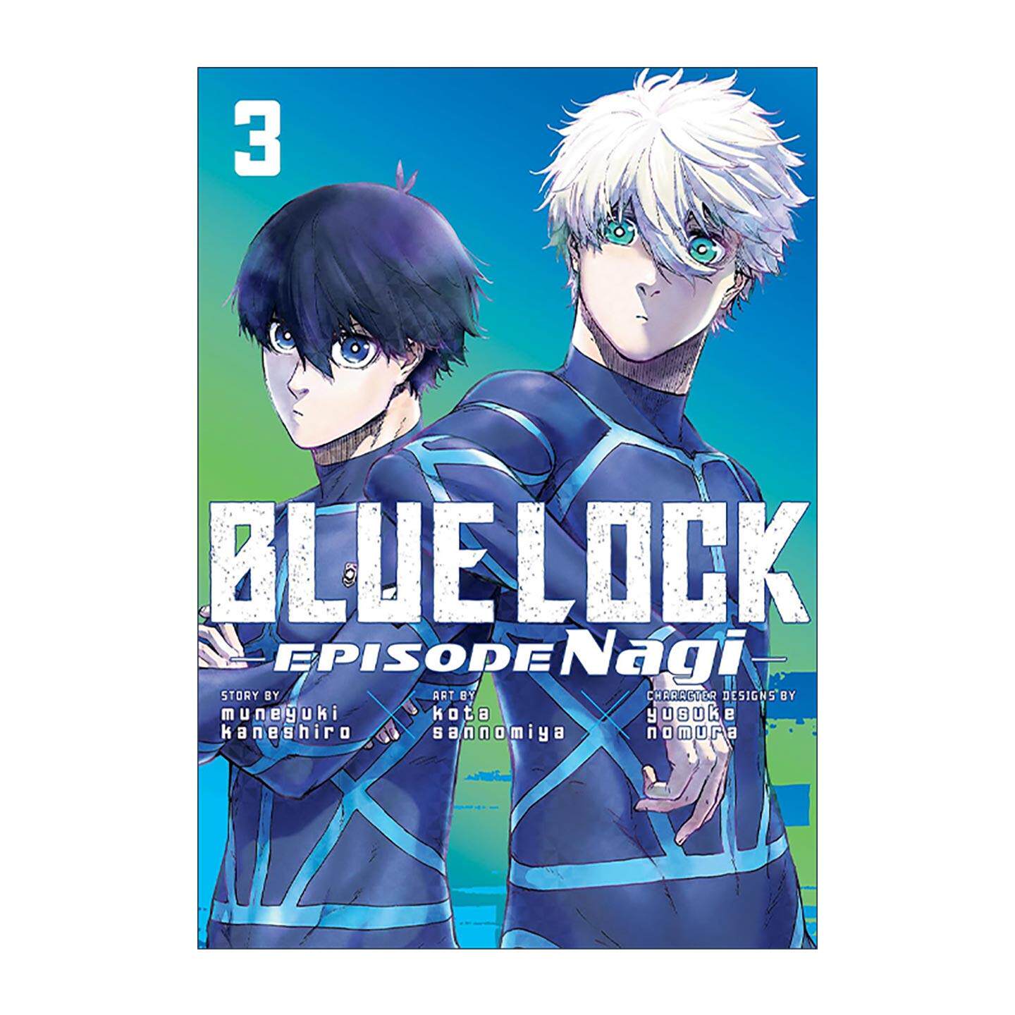 英文原版 Blue Lock Episode Nagi 3 蓝色监狱 蓝色禁区 凪 卷三 同名动漫漫画 野村优介 英文版 进口英语原版书籍