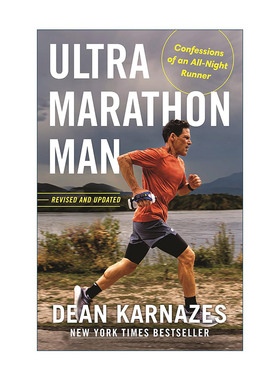 英文原版 Ultramarathon Man 跑超马的人 美国长跑选手迪恩·卡纳泽斯 现代阿甘 英文版 进口英语原版书籍