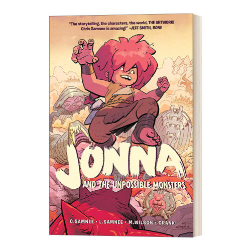 Jonna and the Unpossible Monsters Vol. 1 乔娜与怪物#1  漫画小说