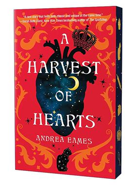 英文原版 A Harvest of Hearts 丰收的心 豪华镂花边版 奇幻冒险小说 Andrea Eames 英文版 进口英语原版书籍