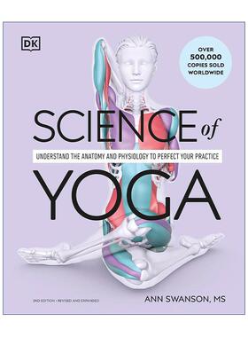 英文原版 Science of Yoga DK百科系列 瑜伽科学 姿势实践技巧 英文版 进口英语原版书籍