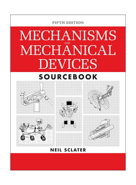 英文原版 Mechanisms and Mechanical Devices Sourcebook 机械设计实用机构与装置图册 第5版 英文版 进口英语原版书籍