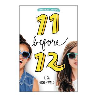 英文原版 Friendship List #1 11 Before 12 友谊清单卷一 12岁前的11岁 青春期成长故事 英文版 进口英语原版书籍