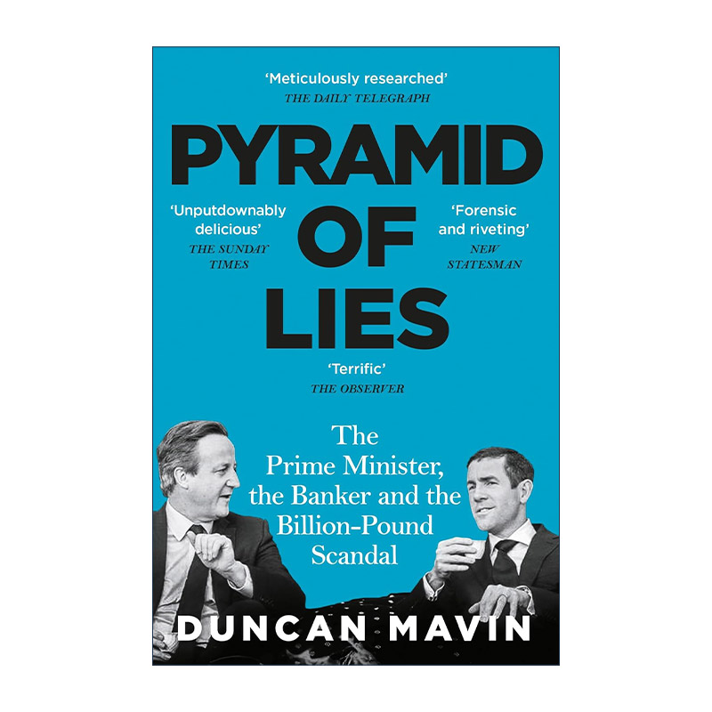 英文原版 Pyramid of Lies 谎言金字塔 Lex Greensill与百万美元丑闻 英文版 进口英语原版书籍
