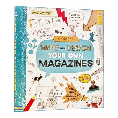 Write and Design Your Own Magazines 自制杂志训练 精装