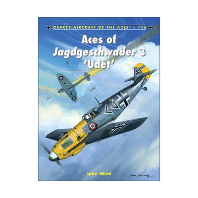 英文原版 Aces of Jagdgeschwader 3 'Udet' 德国空军第3战斗机联队 飞行员系列 英文版 进口英语原版书籍