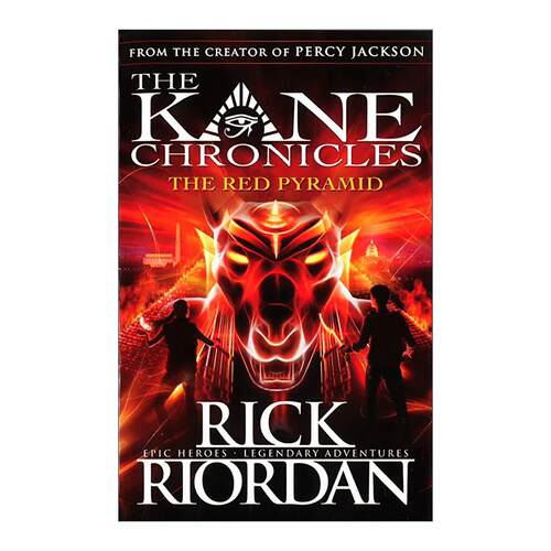 英文原版 The Kane Chronicles The Red Pyramid 波西·杰克逊埃及守护神系列 凯恩与红色金字塔 青少年科幻小说 英文版 进口书籍