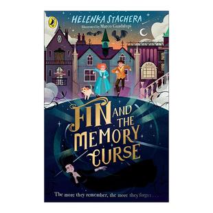儿童奇幻小说 Fin Curse 英文原版 Helenka 进口英语原版 the 英文版 and 书籍 Memory Stachera 芬恩与记忆诅咒