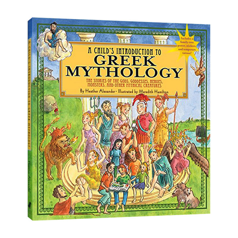 英文原版 A Child's Introduction to Greek Mythology 我的第一本希腊神话故事书 精装 英文版 进口英语原版书籍