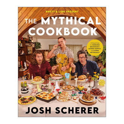 英文原版 Rhett & Link Present 神话食谱 网红瑞德和林克 精装 Good Mythical Morning与Mythical Kitchen联合制作 进口英语书籍