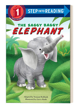 Step into Reading 1 - The Saggy Baggy Elephant 小象苏奇 兰登分级读物1