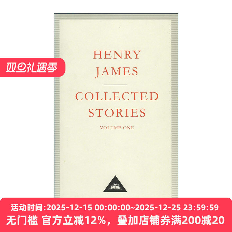 英文原版 Henry James Collected Stories Vol 1 亨利·詹姆斯短篇小说集 卷一 Everyman精装收藏版 英文版 进口英语原版书籍