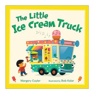 英文原版 The Little Ice Cream Truck 小小冰淇淋车 精装绘本 英文版 进口英语原版书籍