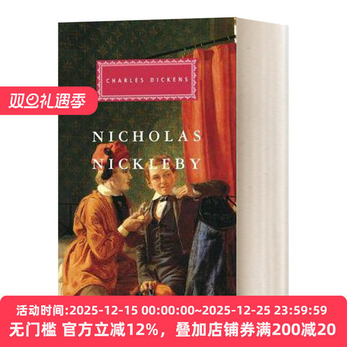 尼古拉斯·尼克贝精装英文小说