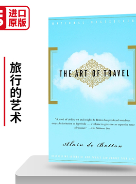 The Art of Travel 旅行的艺术 Alain De Botton 阿兰德波顿 英文原版旅游读物 进口英语书籍