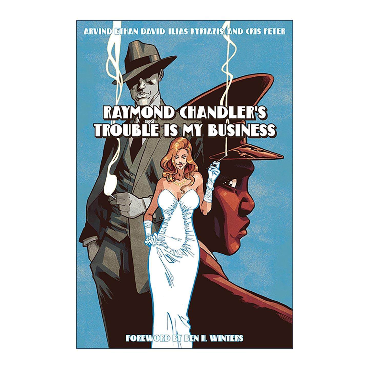 英文原版 Raymond Chandler's Trouble Is 找麻烦是我的职业 雷蒙德·钱德勒 精装漫画版 英文版 进口英语原版书籍