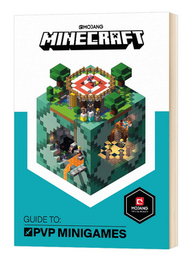 我的世界攻略PVP迷你游戏指南 沙盘游戏 精装 Minecraft Guide to PVP Minigames 英文原版儿童益智游戏读物 进口英语书籍