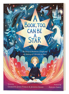 英文原版 A Book Too Can Be a Star The Story of Madeleine L'Engle and the Making of A Wrinkle in Time 马德琳恩格尔的故事