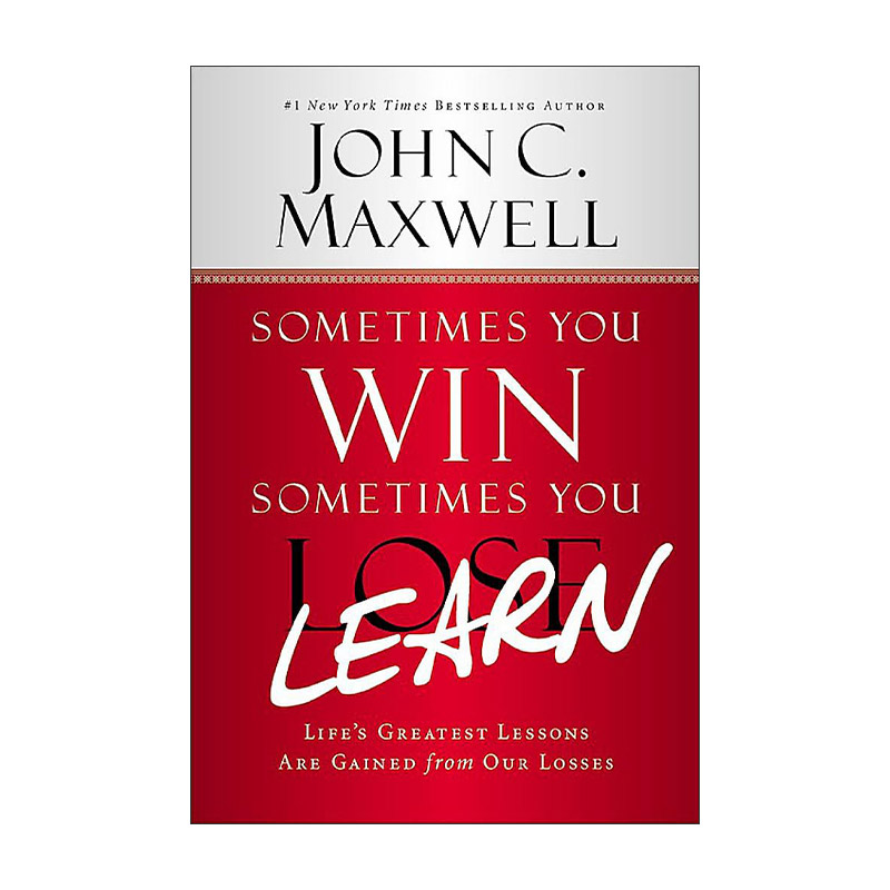 英文原版 Sometimes You Win--Sometimes You Learn 人生总是偶尔旗开得胜 偶尔蛰伏学习 英文版 进口英语原版书籍