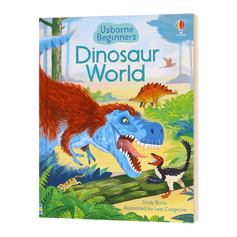 初探恐龙世界 Usborne Dinosaur World 尤斯伯恩 英文原版儿童英语常识启蒙绘本读物 进口图画书籍