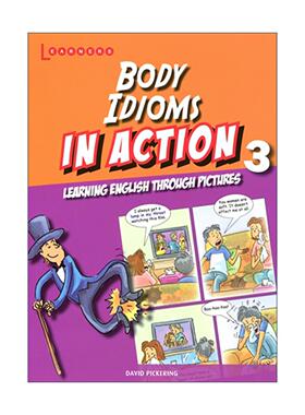 英文原版 Body Idioms In Action 3 学乐画中画 身体成语卷3 英文版 进口英语原版书籍