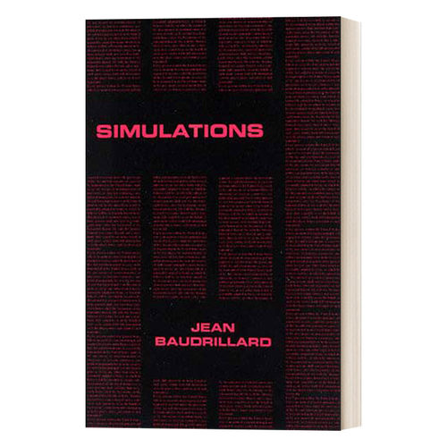 英文原版 Simulations Foreign Agents Series 模拟 哲学 Jean Baudrillard 英文版 进口英语原版书籍