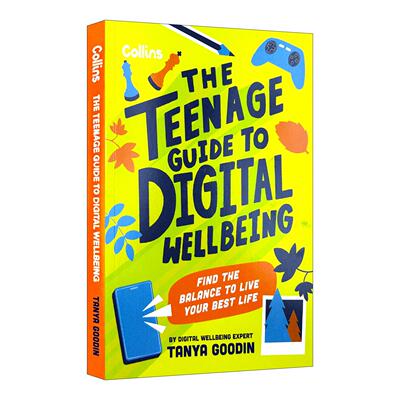英文原版 Collins The Teenage Guide to Digital Wellbeing 柯林斯青少年数字健康指南 12步找回生活平衡 英文版进口英语原版书籍