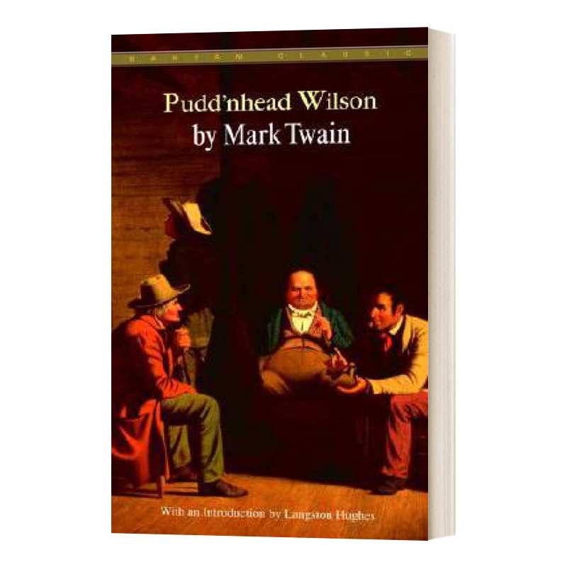 Pudd'nhead Wilson 傻瓜威尔逊 Mark Twain 英文原版小说 进口英语书籍