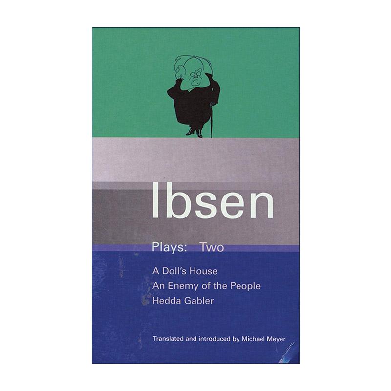 英文原版 Ibsen Plays 2 亨利克·易卜生戏剧集2 玩偶之家 人民公敌 海达高布乐 英文版 进口英语原版书籍