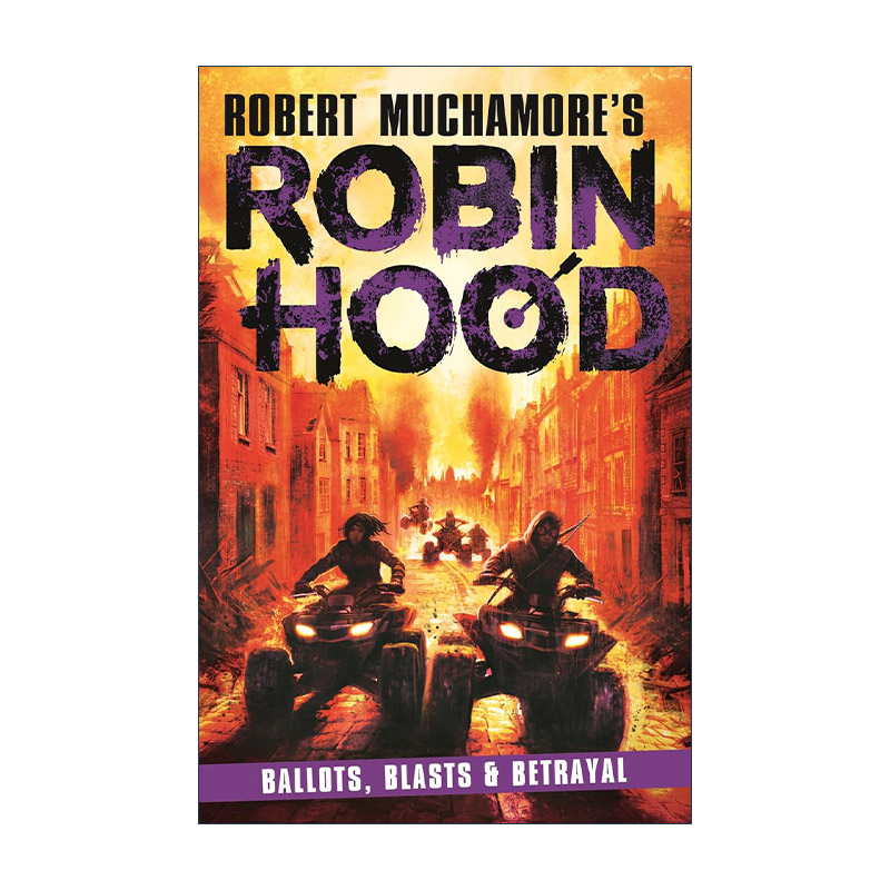 英文原版 Robin Hood 8 Ballots Blasts and Betrayal 罗宾汉8 投票 爆炸和背叛 英文版 进口英语原版书籍