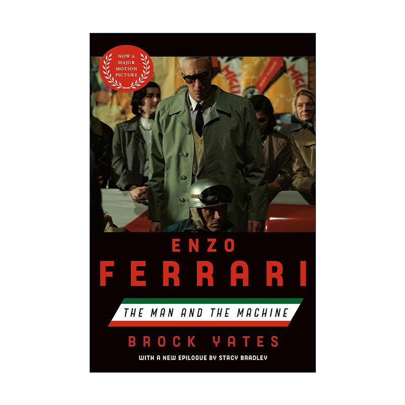 英文原版 Enzo Ferrari Movie Tie-in Edition 法拉利 电影版 男人与机器 Brock Yates 英文版 进口英语原版书籍