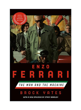 英文原版 Enzo Ferrari Movie Tie-in Edition 法拉利 电影版 男人与机器 Brock Yates 英文版 进口英语原版书籍