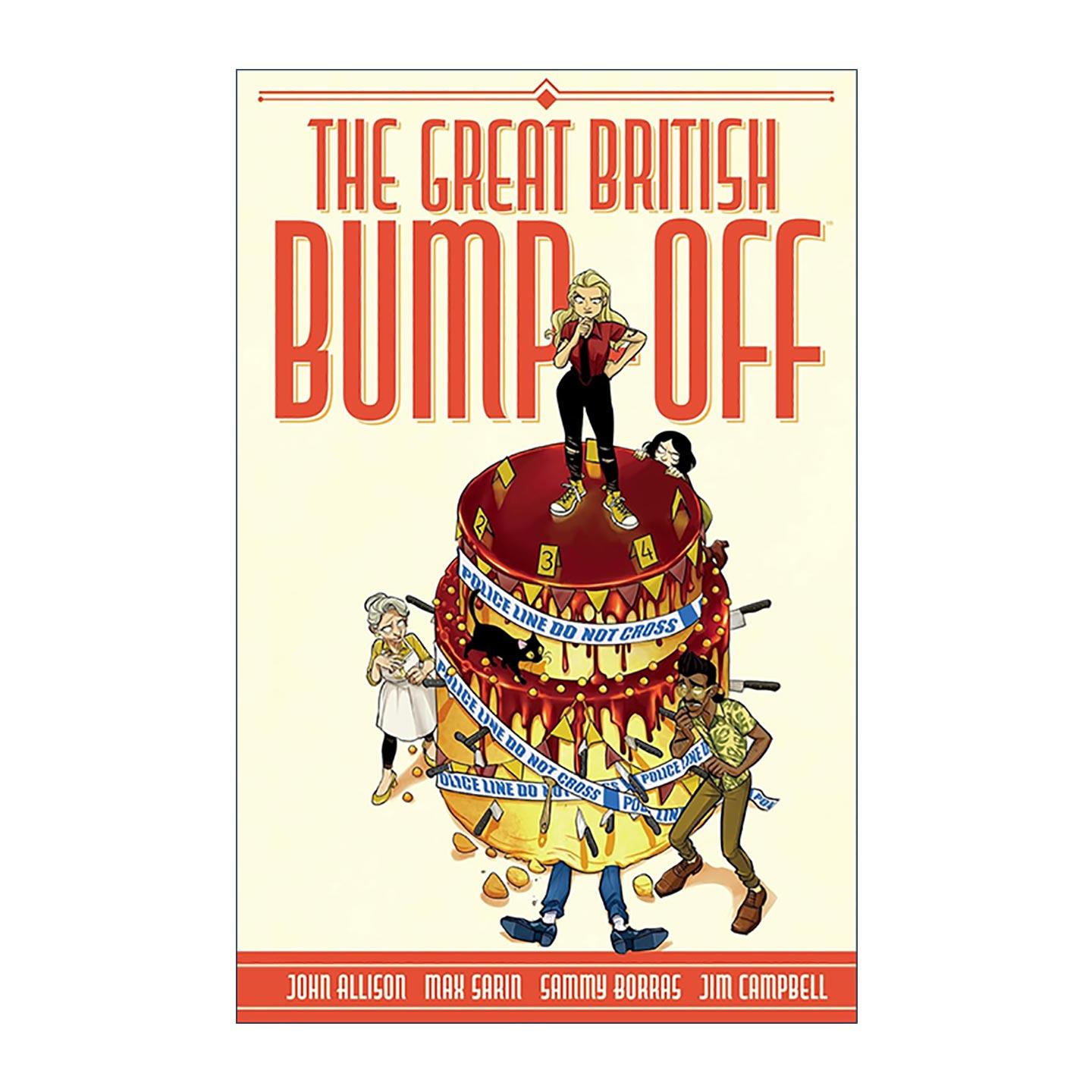 英文原版 The Great British Bump-Off 英国大碰撞 黑马全彩推理搞笑漫画 Giant Days作者John Allison 英文版 进口英语原版书籍