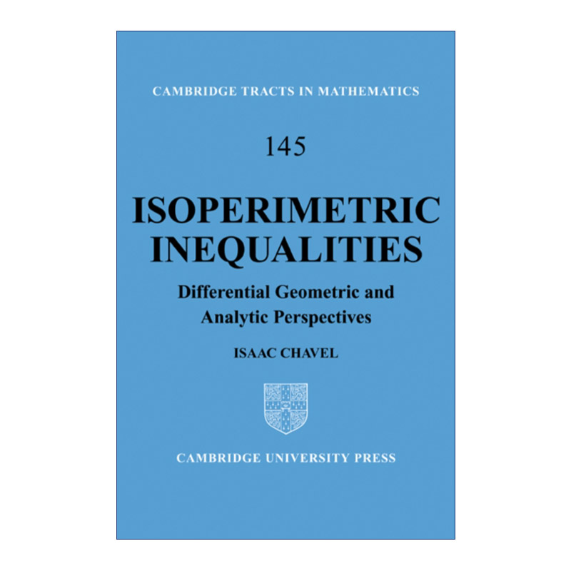 Isoperimetric Inequalities 等周不等式 剑桥数学丛书系列