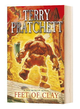 Discworld Novel 19  Feet Of Clay 碟形世界19 泥土叛变 英文原版科幻小说 泥足 进口英语文学书籍