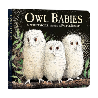 英文原版 Owl Babies 小猫头鹰宝宝 低幼儿童启蒙认知纸板书绘本 廖彩杏书单 英文版 进口英语原版书籍