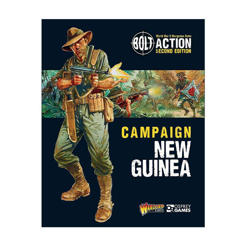 英文原版 Bolt Action Campaign New Guinea 桌面战争兵棋 新几内亚战役 英文版 进口英语原版书籍