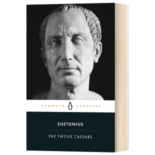 十二凯撒 The Twelve Caesars 经典小黑书系列 Suetonius 英文原版人物传记 进口英语原版书籍