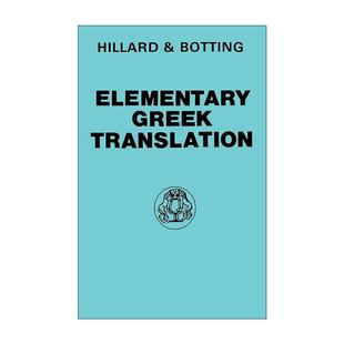 英文原版 Elementary Greek Translation 基础希腊语翻译练习 希腊语语法翻译训练 英文版 进口英语原版书籍