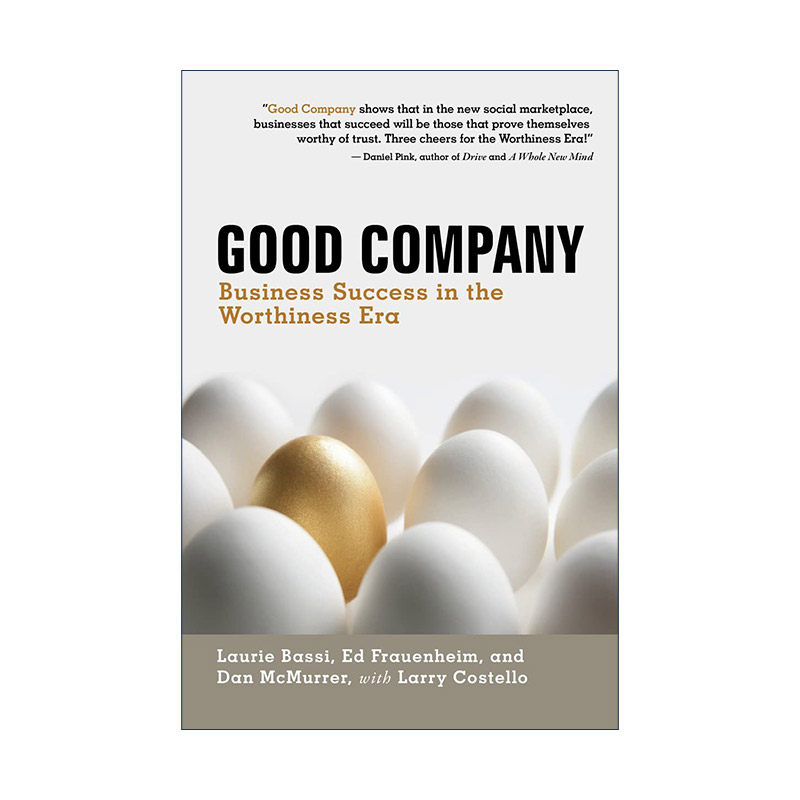 英文原版 Good Company 好公司 价值时代的商业成功 财富杂志100强考察 Laurie Bassi 精装 英文版 进口英语原版书籍