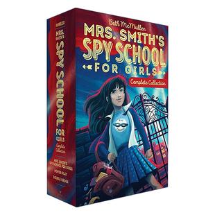 Spy Girls Mrs. 英文版 书籍 英文原版 少女间谍学校3册盒装 School Smith Collection Complete for 进口英语原版 史密斯夫人