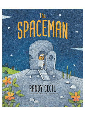 英文原版 The Spaceman 小小太空人 儿童科幻冒险绘本精装 小狗露西作者Randy Cecil 英文版 进口英语原版书籍