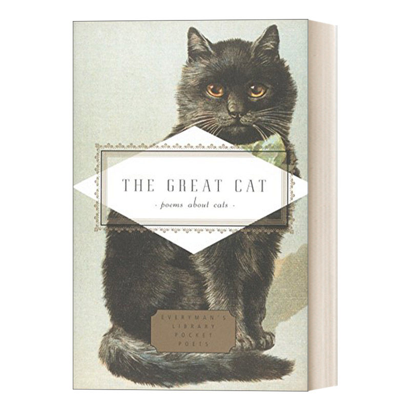 英文原版 The Great Cat Poems About Cats 伟大的猫 猫之诗 诗选 人人图书馆精装收藏版 Emily Fragos 英文版 进口英语原版书籍