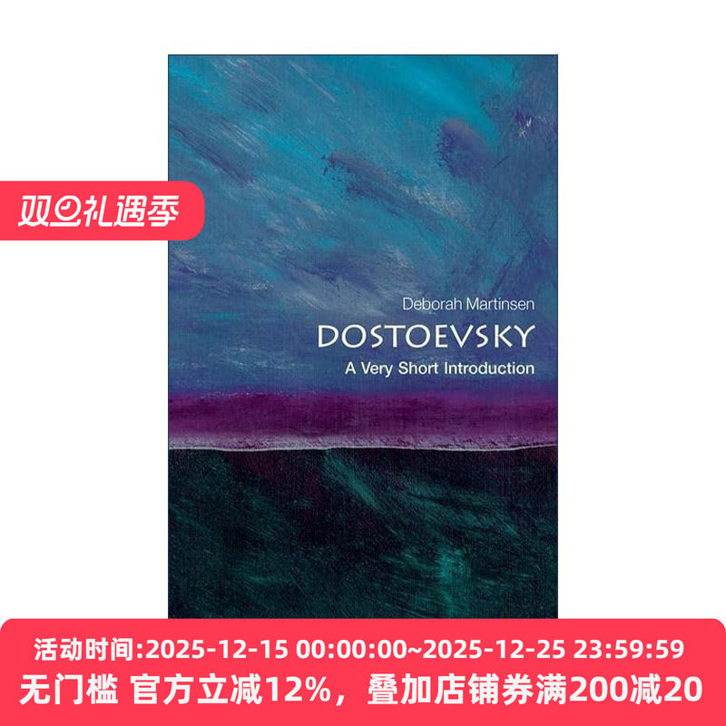 英文原版 Dostoevsky A Very Short Introduction 陀思妥耶夫斯基 牛津通识读本 英文版 进口英语原版书籍