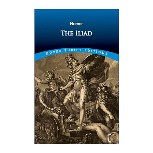 英文原版 The Iliad 伊利亚特 荷马 Dover Thrift Editions 英文版 进口英语原版书籍