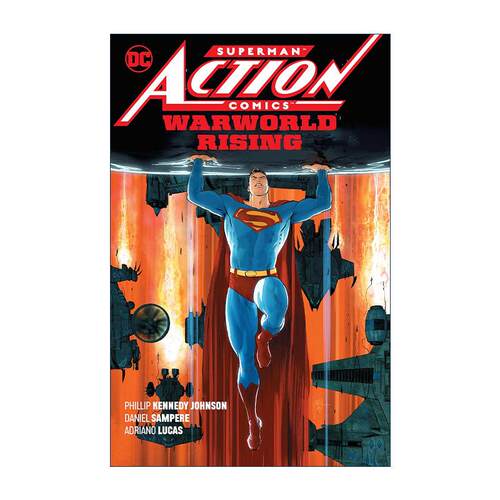 英文原版 Superman Action Comics Vol.1 Warworld Rising 超人 动作漫画 卷一 战争世界崛起 DC漫画 菲利普·约翰逊 英文版