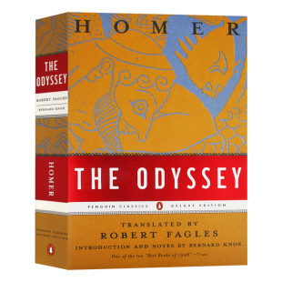 古典神话传说历史 历史读物书籍 Odessey 英文原版 Virgil Homer 豪华毛边版 企鹅经典 荷马史诗 The 奥德赛